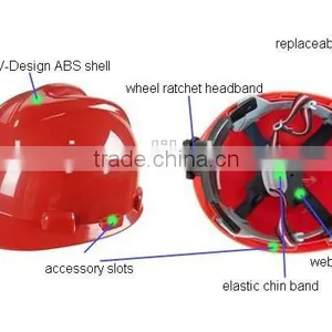 2016 Hot Selling ABS Safety Helmet Security Safety Helmet Manufacturer's Price for Sale thumbnail-2