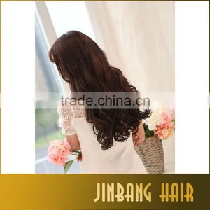 2016 Long Straight Synthetic Hair Extension One Piece 5 Clips in Hair Extensions for Women thumbnail-5