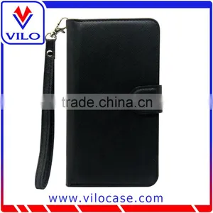 Wallet Case With Card Slot Book Flip Leather Case Cover for Samsung S6 thumbnail-5