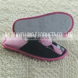 Meow Embroidered Coral Fleece Women Indoor Slippers thumbnail-6