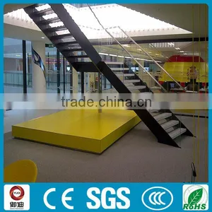 Customized U Shape Straight Steel Stairs ---YUDI thumbnail-1