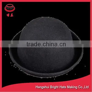 Outdoor Felt Hat Bowler Hat for Women thumbnail-5