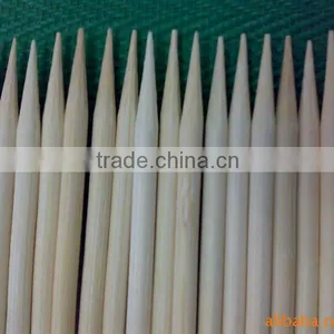 Natural High Quality Round Disposable Barbecue Sticks thumbnail-1
