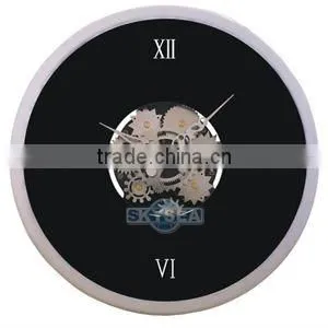 Moving Gear Wall Clock, Fashion thumbnail-1