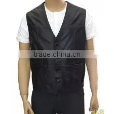 Custom Vest Cheap Leather Vests For Men/LEATHER VESTS/Best Quality New Design Fashion Women Leather Vest/Leather Waistcoats/ thumbnail-1