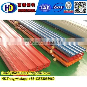 High Quality Color Coated Corrugated Steel Roofing Sheet Factory From China thumbnail-4