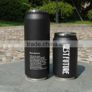 Wholesale Christmas Gift Traditional Double-wall Vacuum Beer Can for Memory thumbnail-2