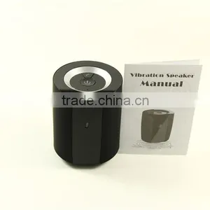 2016 Hot Sell15W NFC Bluetooth Vibration Speaker Wireless Portable Resonating Speaker thumbnail-3