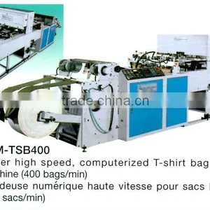 Automatic T-Shirt Bag Making Machine thumbnail-1