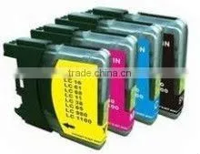 Refillable Ink Cartridge LC38BK/C/Y/M for Brother DCP-145C/165C/185C/195C/365CN/375CW/385C/395CN/585CW/6690CW thumbnail-1