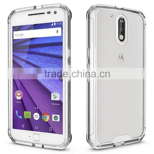 PC Back Cover Crystal Bumper Hybrid Protective Case for Motorola Moto G4 thumbnail-2