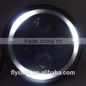 Led Jeep Headlight 7inch LED Headlight for Jeep Wrangler Hi/lo Beam 40w Ccfl Angel Eye Led Headlight thumbnail-4