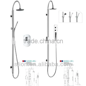Dual Handle Thermostatic Shower Mixer Taps thumbnail-1