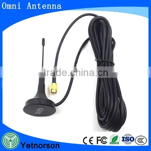 433MHZ Magnetic Base Antenna Rg174 Cable 3M With SMA thumbnail-1