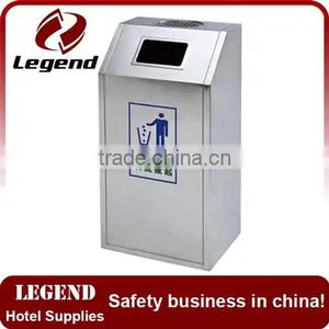Stainless Steel Garden Dustbin for Hotel thumbnail-4