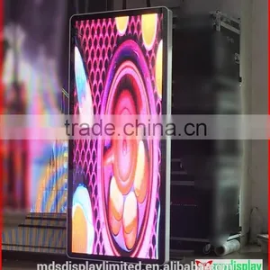Led Commercial Advertising,p5 Outdoor Stand,Mobile Indoor,48cm x 176cm,19" x 69",hd Advertise, 96*352 Pixel,p2.5,p5 thumbnail-5