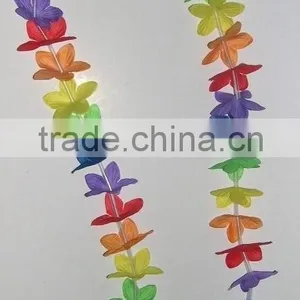 Polyester Colorful Flower Hawaiian Flower Leis For Decoration Hawaiian Accessories thumbnail-1