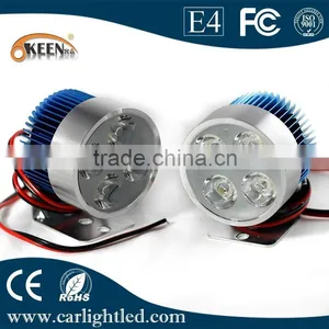 12V 9W Motorcycle Headlight High Power LED Lights For Motor With Lens thumbnail-3