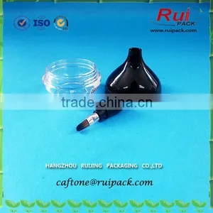 Water-drop Shape Cosmetic Jar With Brush Applicator for Eyeliner Cream thumbnail-3