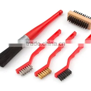 5-Piece Detail Stainless Steel , Brass , Nylon Brush Set thumbnail-1