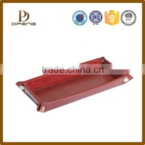 China OEM Supply Square Leather Tray/ Home Storage Tray/ Tea Tray thumbnail-3
