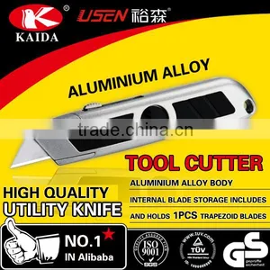 Spare Blade Trapezoid Blade Aluminium Alloy Carpet Cutter Tool Knife thumbnail-1