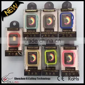 For Apple Watch Protective Clear Soft Tpu Cover thumbnail-1