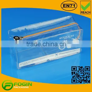 Custom Printed Pvc Packing Bag With Zipper thumbnail-2