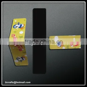 Magnetic Paper Bookmark With Your Brand/Double Sided Magnetic Bookmark /paper Folding Magnetic Bookmark thumbnail-1