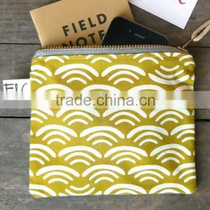 Custom High Quality Canvas Zipper Pouch Wholesale thumbnail-4