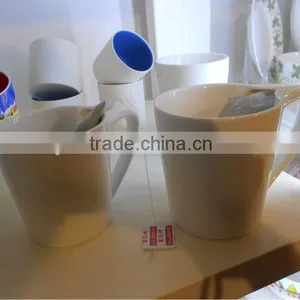 10/12OZ Hot Selling Ceramic Tea Bag Holding Cup thumbnail-4
