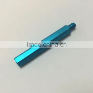 Blue Anodized Hex Aluminum Standoff thumbnail-3