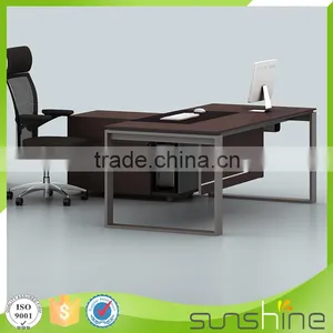 Exclusive Office Furniture Desk Stainless Steel Office Desk Black Buy China Office Furniture Price thumbnail-2