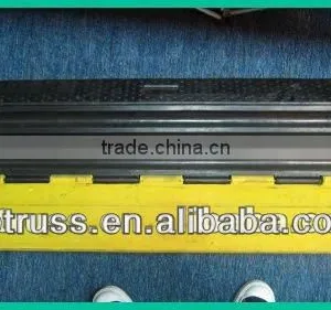 3 Channel Rubber Car Ramps Used in Events Rental thumbnail-1