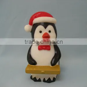 Electronic Penguin Shinning Toy With Instrument thumbnail-1