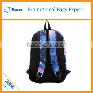 Fashion Galaxy Printed Backpack 2016 New Design School Bag for Children Supplier's Choice thumbnail-3