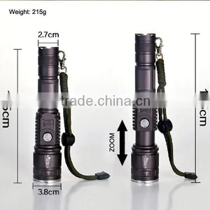 POPPAS 6611 Newest USB Led Flashlight Hunting Waterproof Usb Led Light thumbnail-6