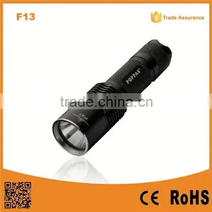 F13 High Power Aluminium Body Self Defense Rechargeable Long Distance Torch thumbnail-1
