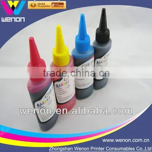 4 Color 80 ml Outdoor Use Bulk Packing Universal Printer Ink CISS Pigment Ink for Epson Inkjet Printer thumbnail-1
