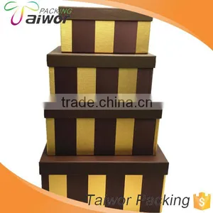 Wholesale Custom Top and Bottom Design Paper Packaging Gift Box thumbnail-1