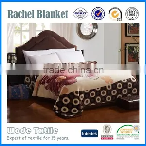 China Factory Custom Printed Micro Mink Blankets thumbnail-1