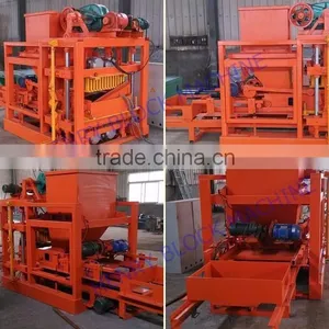 New Technology QTJ4-26 Cinder Block Making Machine for Sale Auto Paver Brick Making Machine in Bangladesh Supplier's Choice thumbnail-2