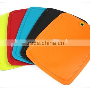 Food Grade Large Plastic Chopping Cutting Board Set Cb016 thumbnail-1