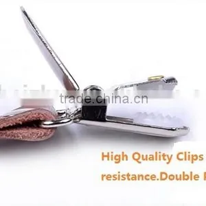 High Quality Genunine Leather Fittings Kids Suspender Clips thumbnail-4
