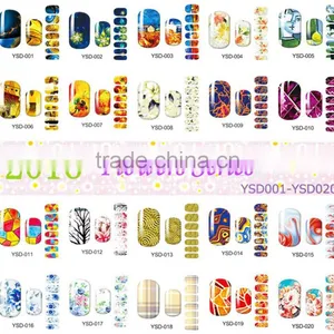 Fashion Style Water Nail Stickers, Water Sticker, Water Transfer Nail Art Stickers thumbnail-1