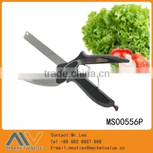 HOT SELLING KITCHEN TOOLS MULTIFUnCTION SEAFOOD SCISSORS ABS HANDLE thumbnail-3
