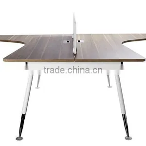 Factory Price Commercial Practical Design Popular White Lacquer Computer Desk thumbnail-6