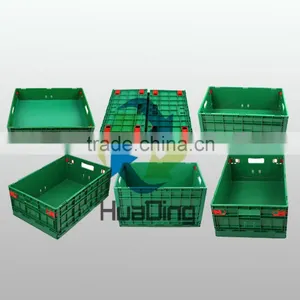 Plastic Foldable Storage Turnover Box Mold HDFG-605015B and BL thumbnail-3