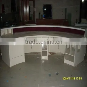 Semicircular Front Desk for Reception thumbnail-1