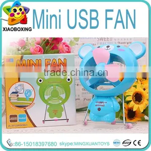 Promotional Gift Kids Plastic Electric qt Micro Usb Fan With Charger thumbnail-5